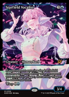 Starfield Vocalist Edge of Eternities Japan Showcase Full Art